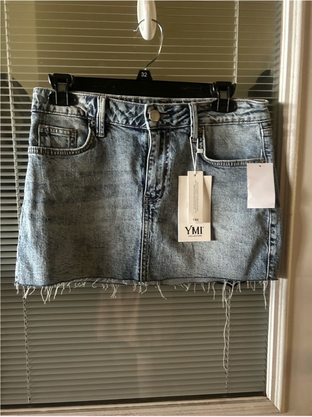 YMI Denim Mini Skirt